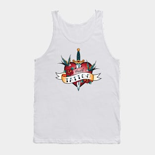 Heart Tattoo Tank Top